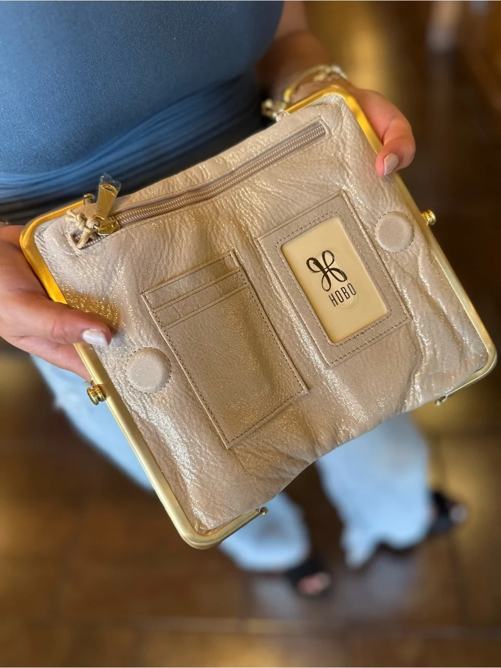 HOBO - Lauren Clutch Coastal Cloud (NEW W/ TAGS)